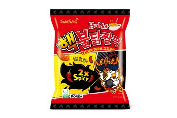 SAMYANG Snack extrémní Buldak Zzalduk 2X pikantní 80g EXPIRACE 13.3.2025